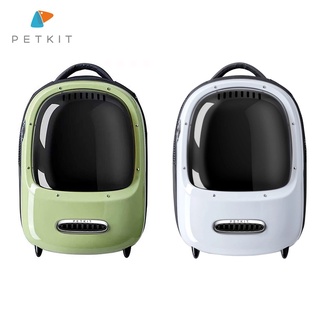 PETKIT Breezy Smart Cat Pet Carrier Backpack Space Capsule กระเป๋าเป้สำหรับใส่สัตว์เลี้ยง กระเป๋าแมวแบบสะพายหลัง กระเป๋าแมวติดแอร์ รับประกัน 6 เดือน