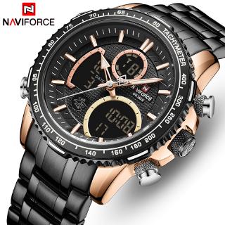 Naviforce Top Brand Luxury Men Watches Quartz Watch Men Military Fashion Chronograph Sports Wristwatch Clock