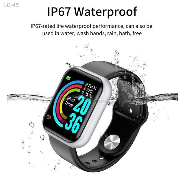 ☃♣ของแท้✨ใหม่✨Smart Watch D20 เหมือน P80 Pro / P70  นาฬิกาอัจฉริยะ สัมผัสได้เต็มจอ รองรับภาษาไทย วัดชีพจร นาฬิกา watch