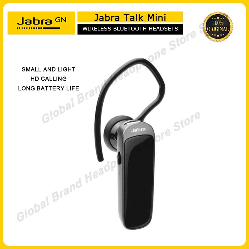Original Jabra Talk Mini Wireless Bluetooth Headset Business Hands Free