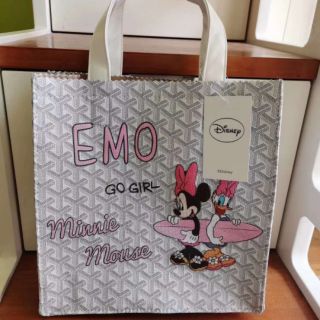 🌈🌈Wowww กระเป๋าชมพู สีหวาน EMO Mickey &amp; Minnie  อีโมมิกกี้มินนี่