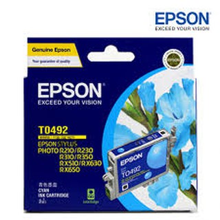 epson T0492 หมึกเอปสัน ของแท้ สีน้ำเงิน