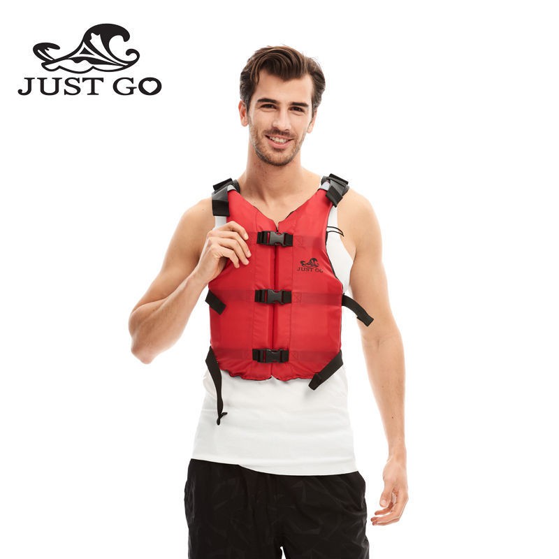 Professional adult lifebather bag with large buoyancy kayak rowing