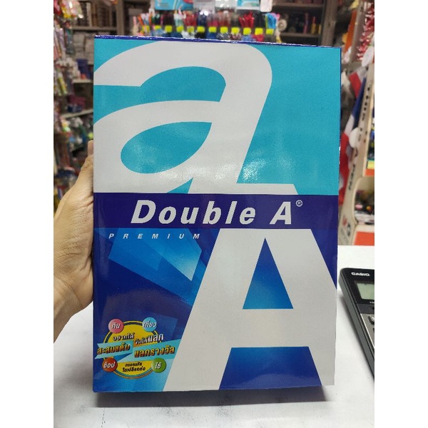 500แผ่น กระดาษ A4 double A กระดาษ a4 กระดาษถ่ายเอกสาร a4