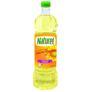 เนเชอเรล น้ำมันทานตะวัน ชนิดขวด 1 ลิตร x 2 ขวด Naturel Sunflower oil 1L x2 bottles