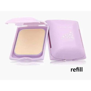 ( Refill ) Cute Press Evory Retouch Oil Control Foundation Powder SPF 30 PA+++ 12 g.แป้งทาหน้าผสมรองพื้นและกันแดด