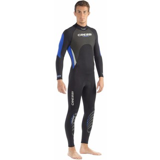 CRESSI MOREA MNES 3MM PREMIUM NEOPRENE, FULL LENGTH WETSUIT-เว็ทสูท ชุดดำน้ำ สำหรับผู้ชาย