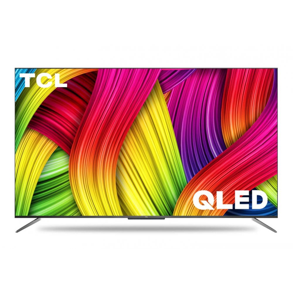 TCL 55 นิ้ว 4K QLED Android 9.0 TV Smart TV (รุ่น 55C715) Full Screen Design - Google Assistant &amp; Netflix &amp; Youtube