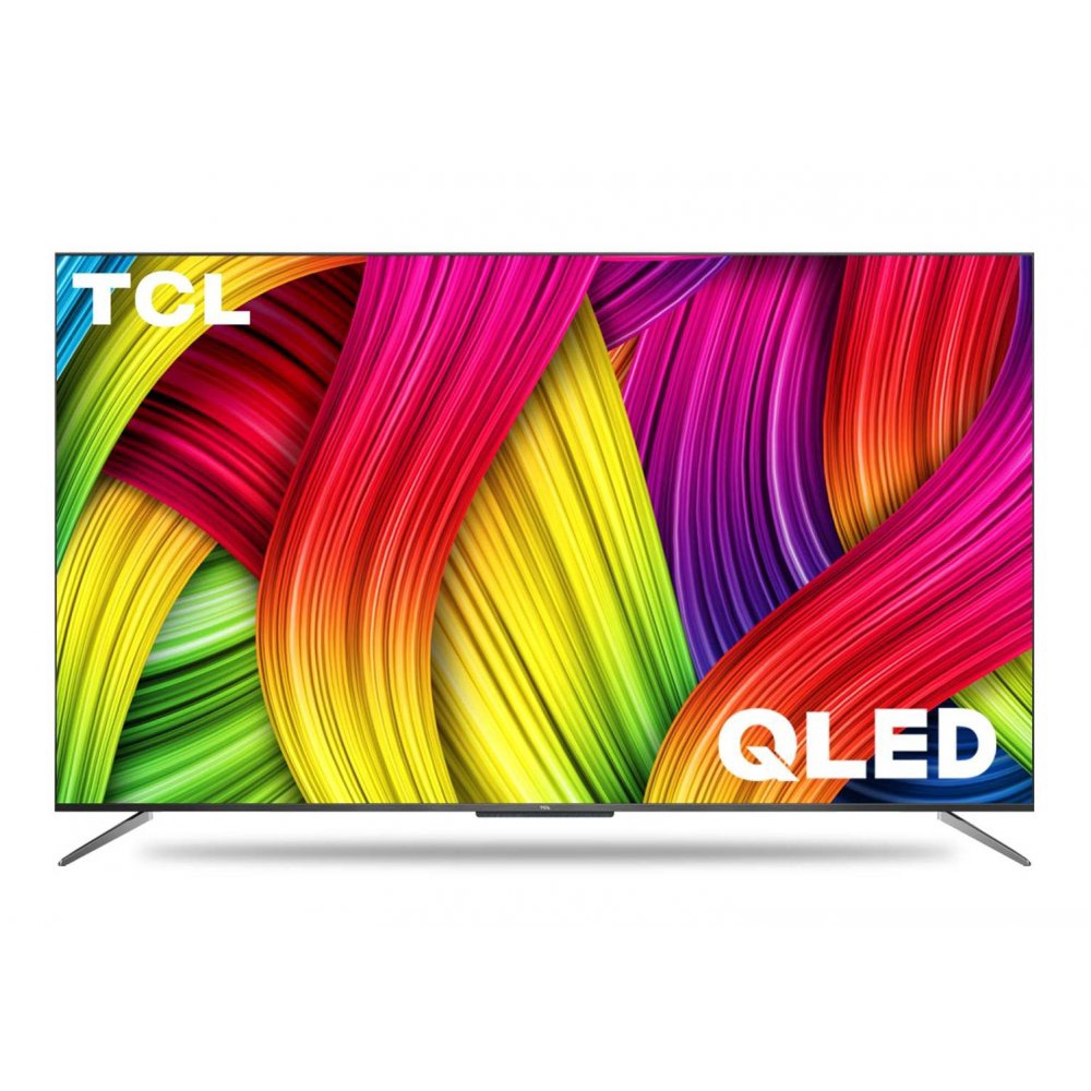 TCL 55 นิ้ว 4K QLED Android 9.0 TV Smart TV (รุ่น 55C715) Full Screen Design - Google Assistant & Ne