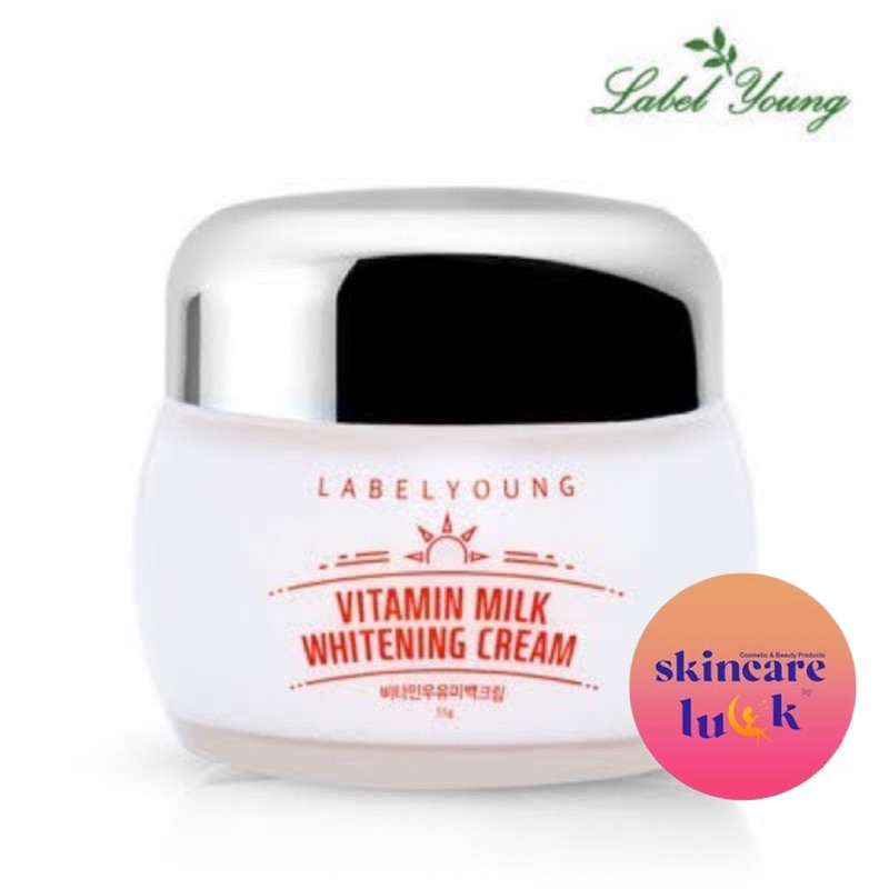 💖แท้/ส่งด่วน💖 ครีมหน้าสด Labelyoung Vitamin Milk Whitening Cream 55g