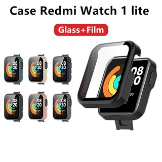 เคสกระจกXiaomi Redmi Watch1 Lite นาฬิกาเคส สำรอง สายซิลิโคน mi watch lite 1 เคส Redmi watch lite