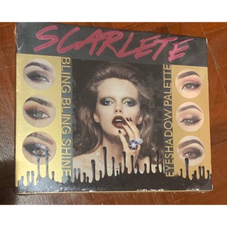 set eye shadow palette scarlet