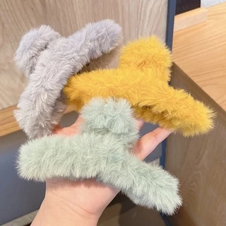 A406 กิ๊บหนีบผม สไตล์เกาหลี กิ๊บหนีบผมปุกปุย พร้อมส่งในไทย