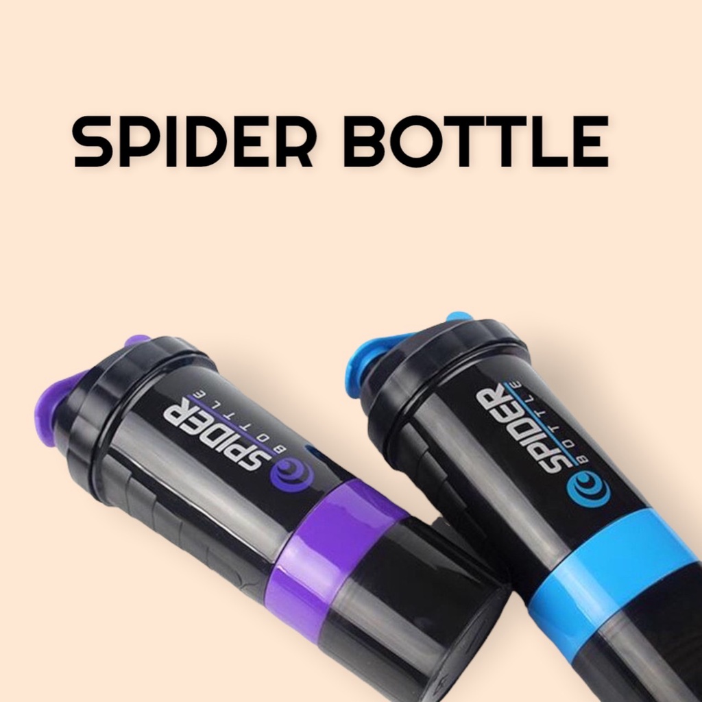 Spider Bottle  แก้วเชคเวย์  แก้วเวย์โปรตีน#C161
