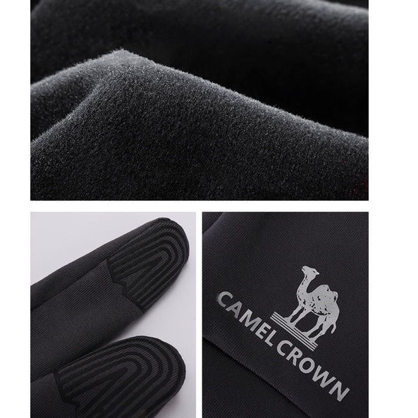 CAMEL CROWN قفازات دراجة رفيعة للشاشات اللمسية — صورة 6