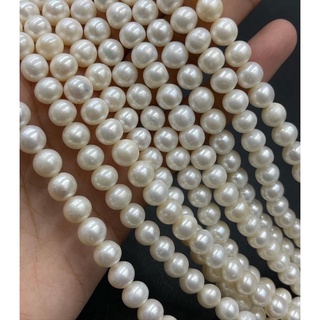 white pearls good quality 10 to 11mm ไข่มุกขาว