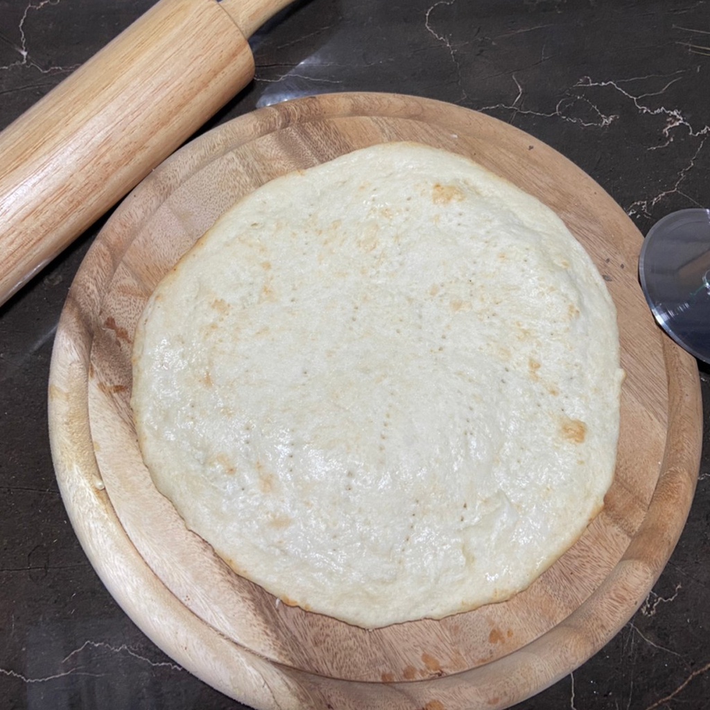 แป้งพิซซ่า🍕🍕 ขนาด9นิ้ว*1แผ่น นวดมือ-แพ็คซิลถุง (บางกรอบ/หนานุ่ม)***ทำใหม่สดตามออเดอร์*** - รูปที่ 2