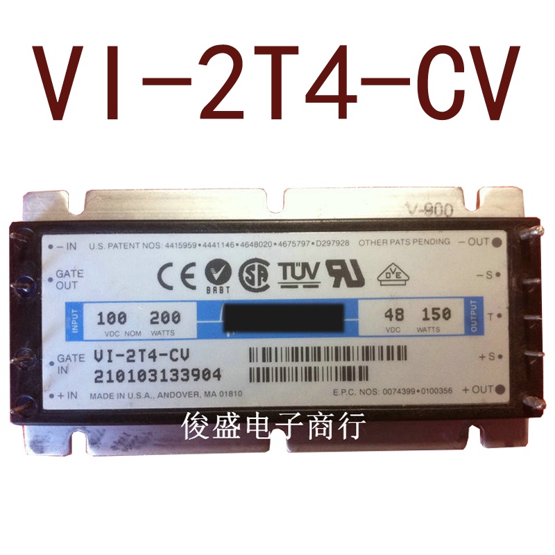 BY VI-2T4-CV VI-2T4-EV DC110V-48V150W3.125A สินค้าในสต็อก