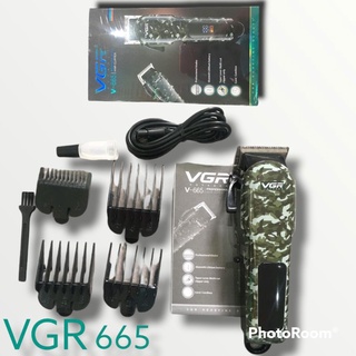 ปัตตาเลี่ยนตัดผมไร้สายVGR 665 ปัตตาเลื่ยน