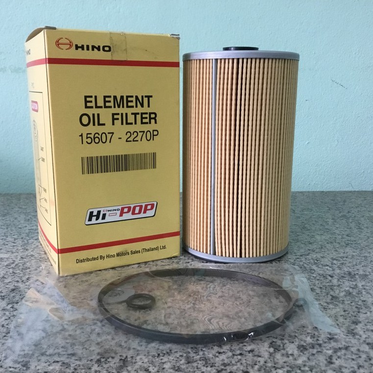 กรองน้ำมันเครื่อง Mega FM2P ลูกเล็ก, Deca 360hp (เครื่อง 6UZ1) แท้เบิกห้าง