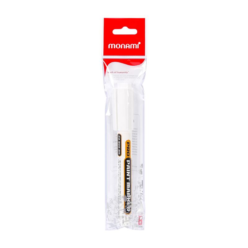Monami ปากกาเพ้นท์ Pro 2มม. ขาว   Non-Serie