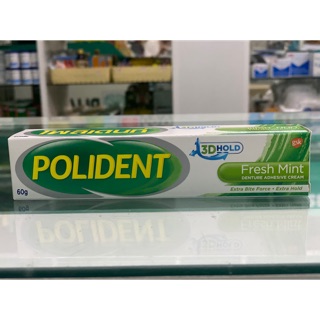 Polident Fresh mint ครีมติดฟันปลอม 60 กรัม