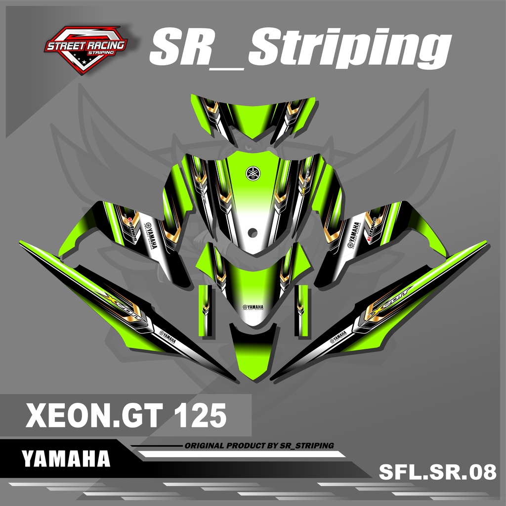 XEON GT 125 Full Body Decal / XEON GT 125 Variation / XEON GT 125 / XEON GT 125 สติ๊กเกอร์ / XEON GT