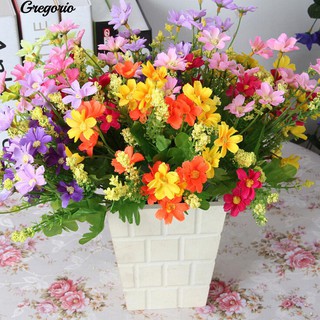 Gregorio 1Bouquet 28 Heads ดอกไม้ Daisy ประดิษฐ์หน้าแรกร้านกาแฟตกแต่งงานแต่งงาน