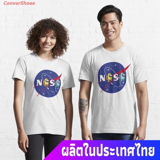 ConverShoes เสื้อยืดแขนสั้น Nasa among Essential T-Shirt Essential T-Shirt Sports T-shirtP_^