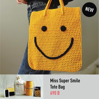 MOMOTARA DIY Miss Super Smile Tote Bag