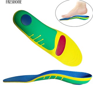 Fresonic Orthotic Insoles แผ่นรองพื้นแบบแผ่นรองพื้นช่วยปรับ Flat Foot Correcting Plantar Fasciitis Relief