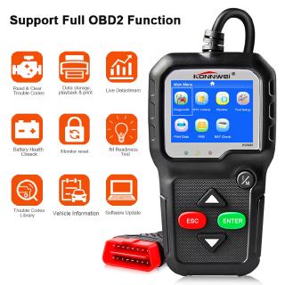Obd2 เครื่องสแกนเนอร์ OBD KONNWEI KW680 อ่านโค้ดผิดพลาด ภาษารัสเซีย OBD2