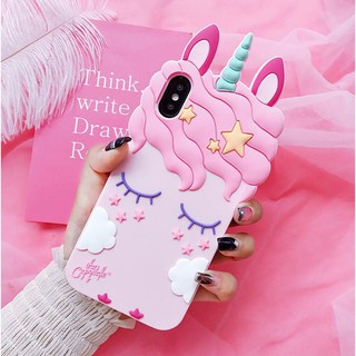 Huawei Y7 Y6 Pro Y9 2019 Nova 2i 3 3i 2 P20 Lite 4e P30 Honor 8 Mate 10 Lite Y7 Y5 Prime 2018 Unicorn Cartoon Soft Cases