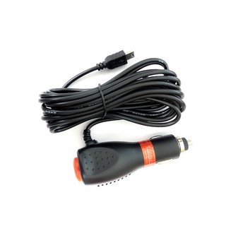 Anytek Thailand CAR CHARGER สายชาร์จกล้องติดรถยนต์ ยาว 3 เมตร แบบมีสวิซต์ 2000mA หัว Mini Usb