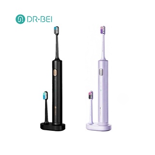 DR.BEI Electric Toothbrush BY-V12 แปรงสีฟันไฟฟ้า เทคโนโลยีโซนิคขั้นสูง อ่อนโยนต่อเหงือและฟัน รับประกันศูนย์ไทย 1 ปี