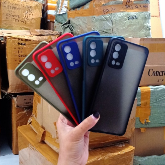 OPPO A55 A76 A16e A16k RENO 5F RENO 6 4G RENO 6 5G CASE DOFF HARDCASE MATTE TRANSPARANT PROTECT CAME