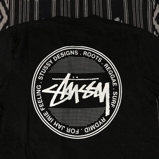 ย้อนยุคStussy เสื้อยืดผ้าฝ้ายแขนสั้นพรีเมี่ยมสําหรับผู้ชายS-5XL