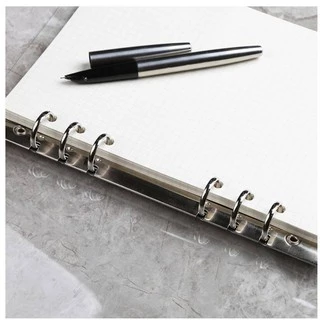 ปกแพลนเนอร์ใส 6 ห่วง Transparent Binder 6 rings - A5, A6, A7