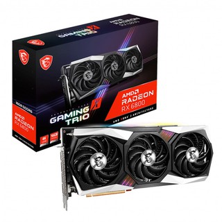 MSI RX6800 GAMING X TRIO 16 GB GDDR6 256-BIT แรงเทียบ RTX 3070 ,Radeon RX 6800 GAMING X TRIO 16G VGA การ์ดจอ การ์ดแสดงผล