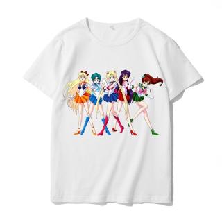 เสื้อยืดแขนสั้นลาย sailor moon