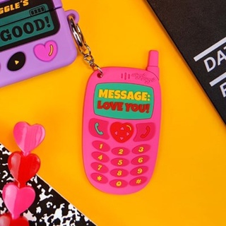 💖พร้อมส่ง Wiggle Soft Keyring Featurephone📱