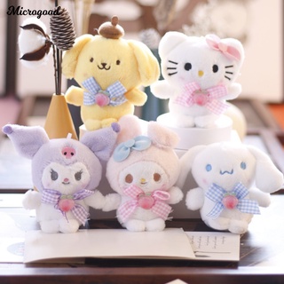 พวงกุญแจ จี้ตุ๊กตา Kuromi Cinnamoroll Melody ขนาด 11 ซม.