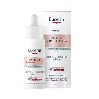 Eucerin Spotless Brightening Sebum Control Crystal Booster Serum ยูเซอริน เซรั่ม ลดจุดด่างดำ ฝ้า คุมมัน ขนาด 30 ml 20849