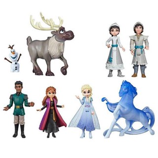 โมเดล Frozen 9ตัว โฟรเซ่น (เซตม้า) อันนา เอลซ่า โอลาฟ