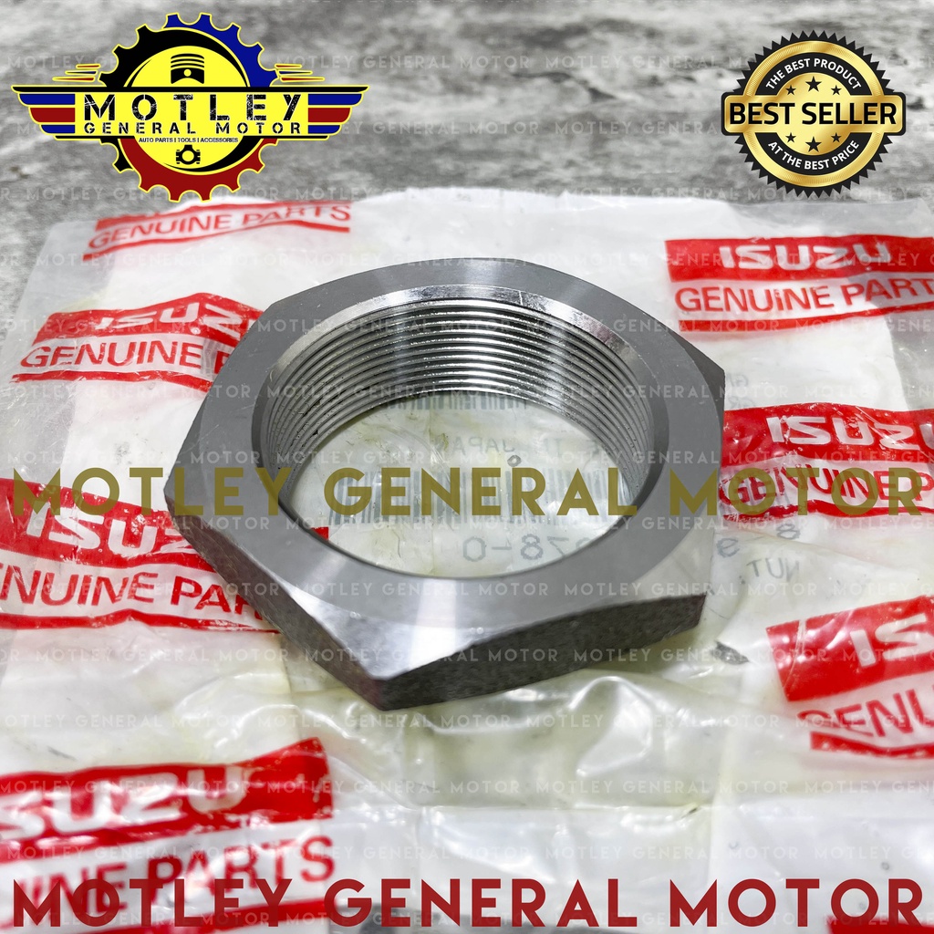 ล้อหลัง AXLE NUT ISUZU ELF NHR55 NHR 55 NLR55 NLR 55 ต้นฉบับ
