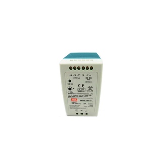 MDR-100-24 Power Supply 24V/ 4A แบบเกาะราง