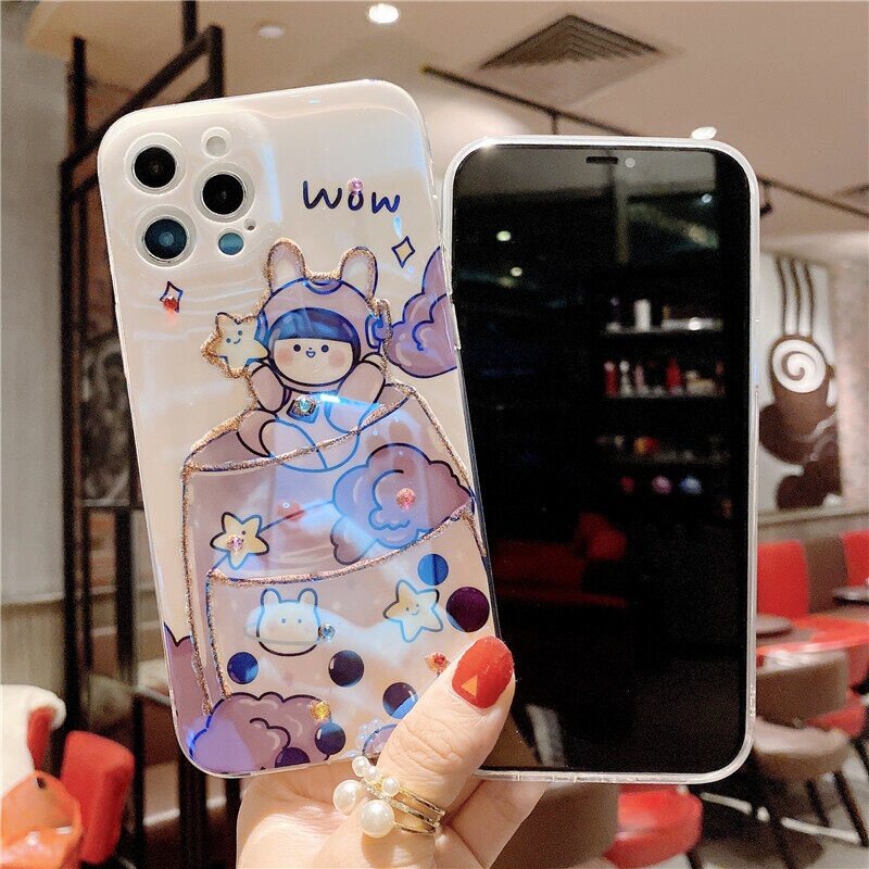 Rhinestone Cartoon เคส OPPO Reno7 5G / Reno7 Pro Soft เคสโทรศัพท์ OPPO Reno 7Pro 5G ins Glitter Cover Reno7 Pro #6