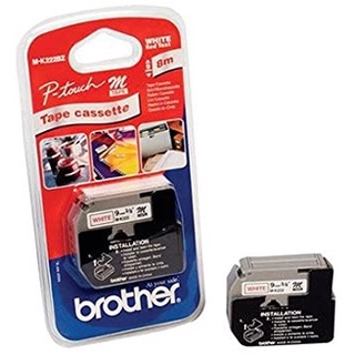 Brother MK222 - Plastic tape - red on white - Roll (0.9 cm x 8 m) - 1 roll(s)