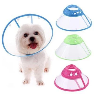 MI ปลอกคอรักษาบาดแผลกรวยป้องกันสมาร์ทปลอกคอสัตว์เลี้ยงทางการแพทย์ Dog Cat Dog Cat Elizabethan ST005-ST008