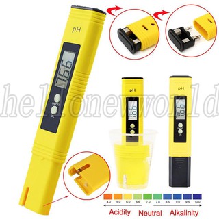 PH Meter Water Tester Protable Digital PH Pen Aquarium Swimming Pools Wine Monitor TDS Water Tester